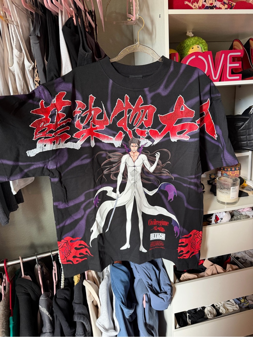 Civil Regime and Bleach t shirt